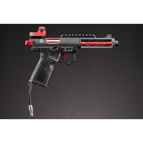 Custom Blackfire - Tandemkross CTHULHU Gas Blow Back Pistol - BLACK/RED