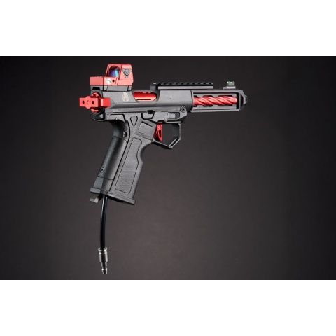 Custom Blackfire - Tandemkross CTHULHU Gas Blow Back Pistol - BLACK/RED