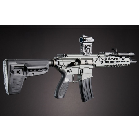 Custom Splinter - Sig Sauer PROFORCE MCX Virtus Airsoft AEG Rifle - (Dark Gray)