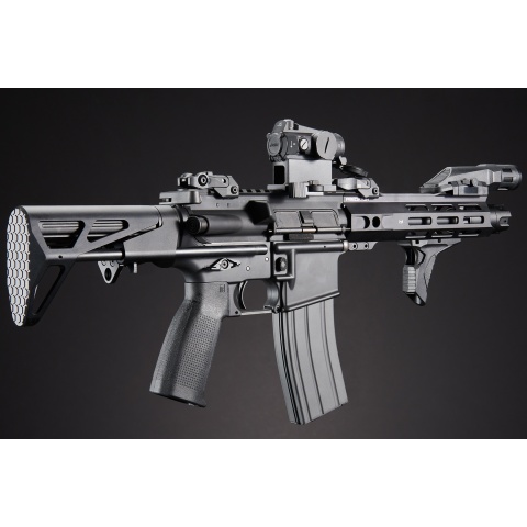 Custom Agave Ferret - Tokyo Marui MWS Gas Blowback Rifle - (Black)