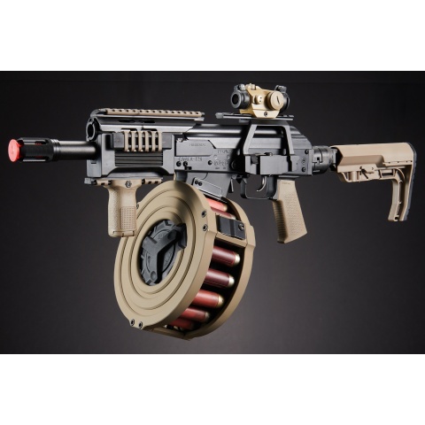 Custom Valdis - Tokyo Marui SAIGA-12 SBS Tri-Shot Gas Blowback Airsoft Shotgun