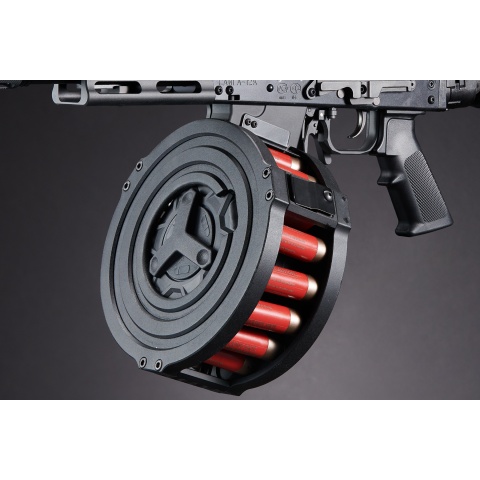 Custom Tokyo Marui CHERNOBOG - SAIGA-12 SBS Tri-Shot Gas Blowback Airsoft Shotgun