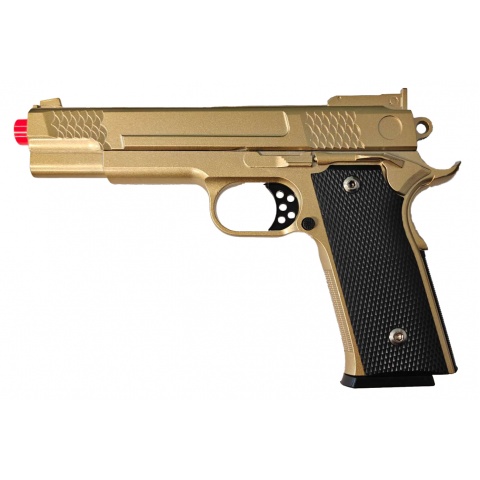UK Arms Airsoft G20B Full Metal Spring Pistol - Gold