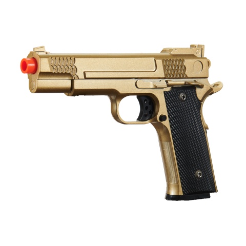 UK Arms Airsoft G20B Full Metal Spring Pistol - Gold