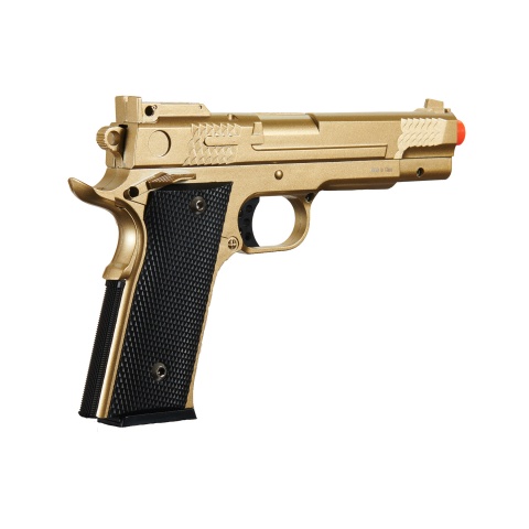 UK Arms Airsoft G20B Full Metal Spring Pistol - Gold