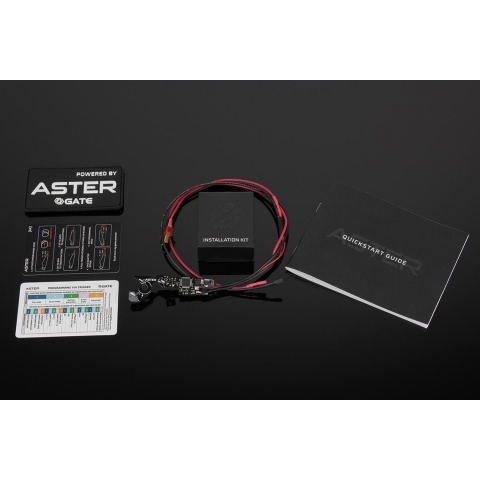GATE ASTER V3 SE Expert Front Wired Drop-In Programmable ETU for V3 Airsoft AEG Gearboxes