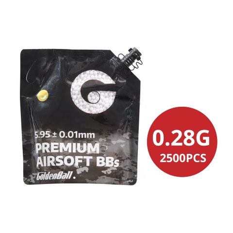 GoldenBall 2500 Round Premium Grade BBs - (White)