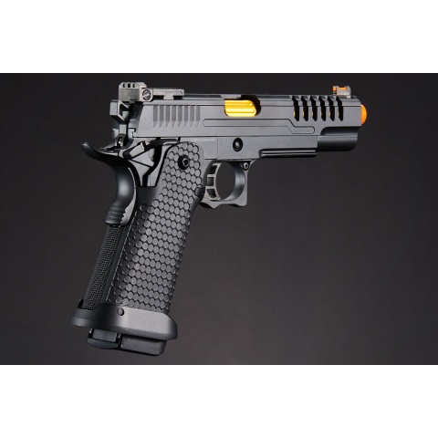 Golden Eagle 3358 Pro Series Gas Blowback Airsoft Pistol - (Black/Gold)
