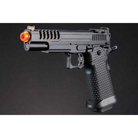 Golden Eagle 3358 Pro Series Gas Blowback Airsoft Pistol - (Black/Gold)