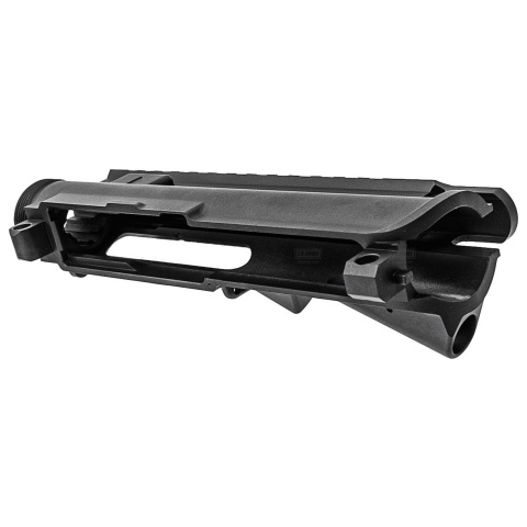 Guns Modify Aluminum AR M4 Upper Receiver for TM/GM/HA MWS Blank Series GBB Rifles - (Black)
