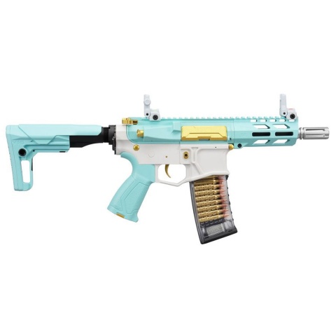G&G CM16 Batto CQB Airsoft AEG - (Macaron Blue)