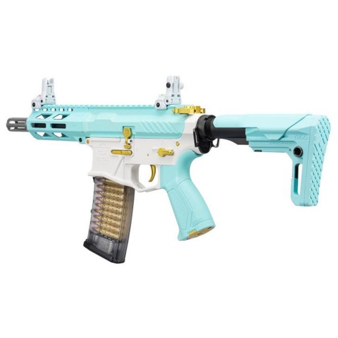 G&G CM16 Batto CQB Airsoft AEG - (Macaron Blue)