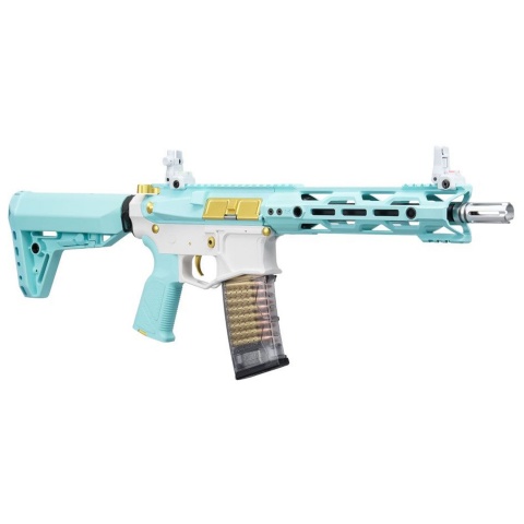 G&G CM16 STEALTH 556 M4 AEG Airsoft Rifle - (Macaron Blue)