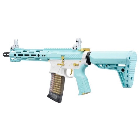 G&G CM16 STEALTH 556 M4 AEG Airsoft Rifle - (Macaron Blue)