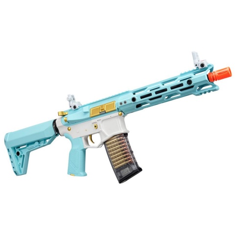 G&G CM16 STEALTH 556 M4 AEG Airsoft Rifle - (Macaron Blue)