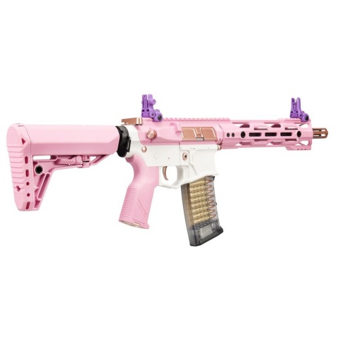 G&G CM16 Stealth 556 AEG Airsoft Rifle - (Taffy Pink)
