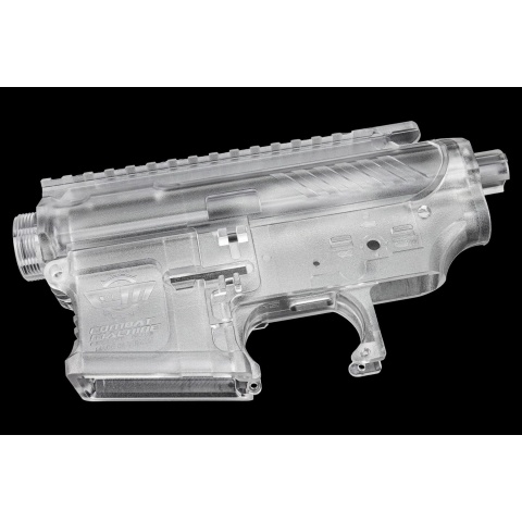 G&G CM16 SR Style Polymer Receiver Set (Transparent)