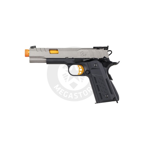 G&G GX45 MKV GBB Airsoft Pistol (Grey/Black/Gold)