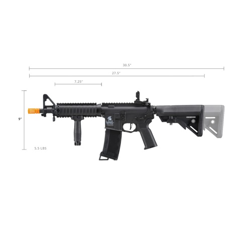 Lancer Tactical Gen 3 MK18 MOD 0 Field M4 Airsoft AEG Rifle (Color: Black)