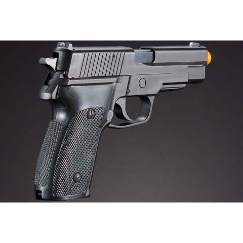 HFC Airsoft Premium Spring Side Arm Pistol- BLACK