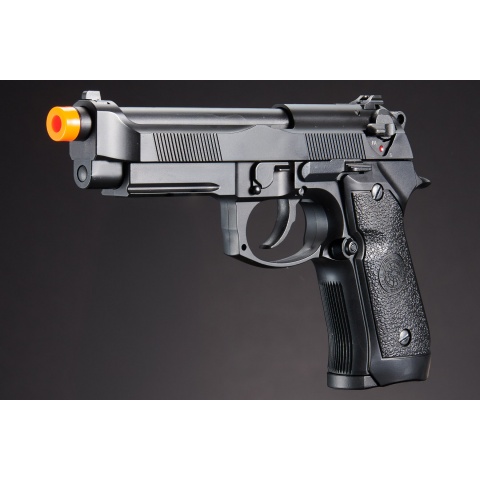 HFC M9 Gas Blowback Semi/Full-Auto Airsoft Pistol - BLACK