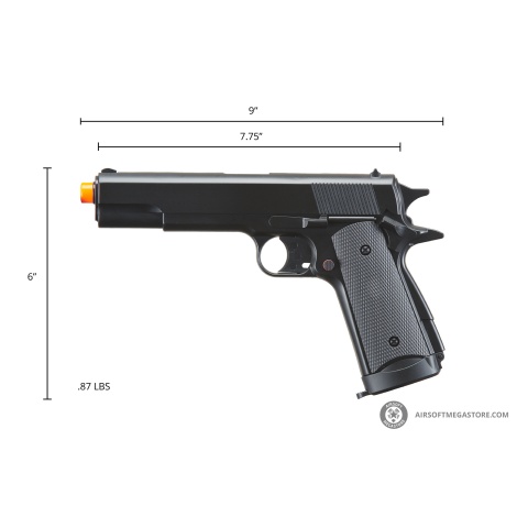 HGC-312B Co2 Pistol (Color: Black)