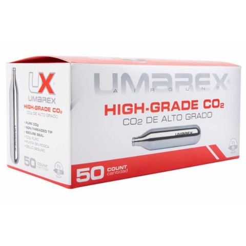 UMAREX 12G CO2 Canisters - 50 Pack
