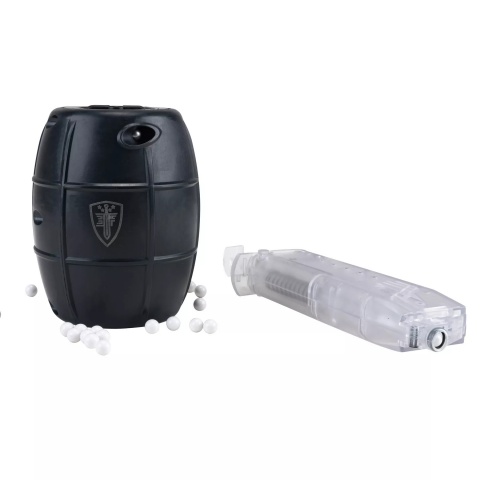 Elite Force Hailstorm Green Gas Airsoft BB Grenade / Black