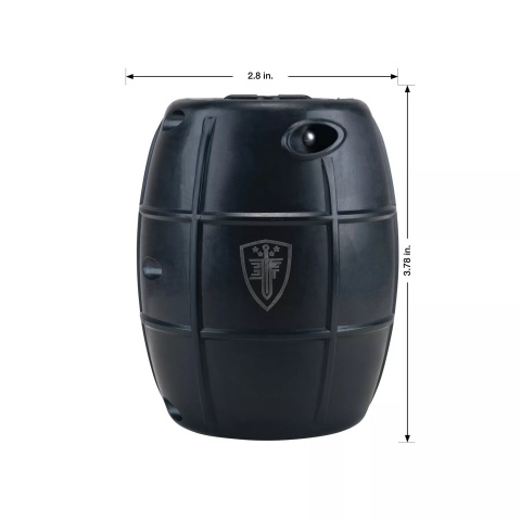 Elite Force Hailstorm Green Gas Airsoft BB Grenade / Black
