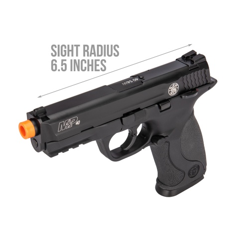 Umarex Smith & Wesson M&P 40 TS KWC CO2 GBB Pistol (Color: Black)