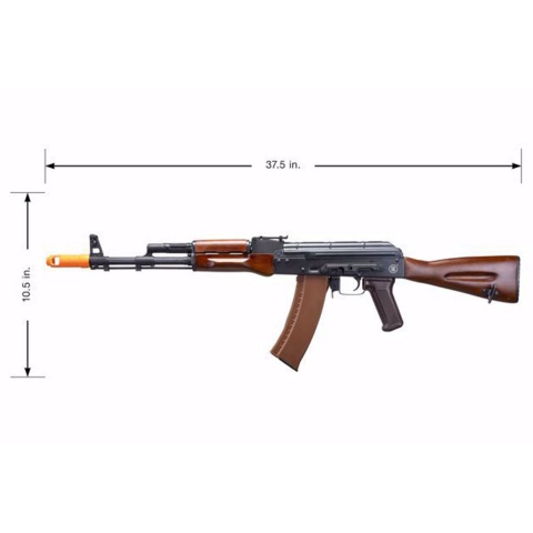 E&L AK-74N Essential 2.0 AEG AK Airsoft Rifle w ES 1.0 ETU V3 MOSFET Wood