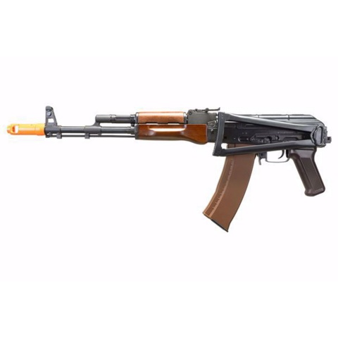 E&L AKS-74N Essential 2.0 AEG 6mm Airsoft Rifle w 1.0 ETU MOSFET & Folding Metal Stock