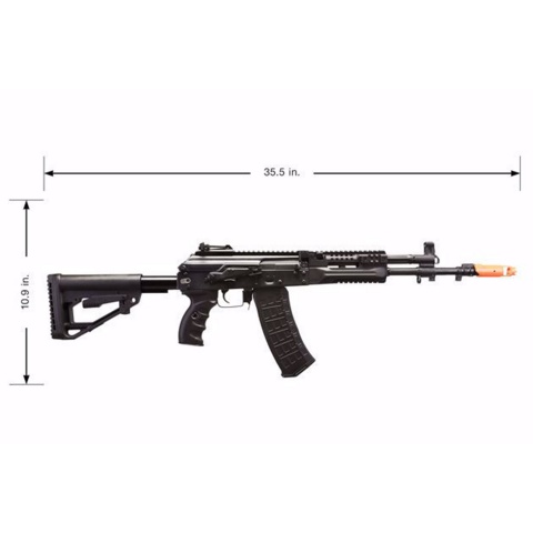 E&L AK12 Essential 2.0 AEG AK Airsoft Rifle w ES 1.0 ETU V3 Mosfet