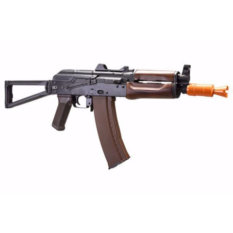 E&L AKS-74UN Platinum AEG AK Airsoft Rifle w/ 2.0 ETU MOSFET - Wood and Steel