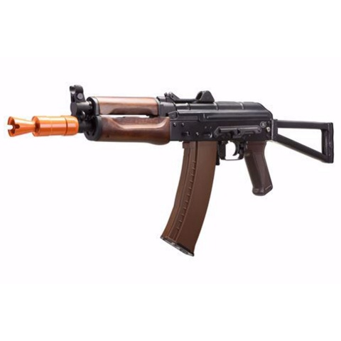 E&L AKS-74UN Platinum AEG AK Airsoft Rifle w/ 2.0 ETU MOSFET - Wood and Steel