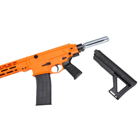 P2P Defensor 68C .68 Cal Less Lethal CO2 Impact Launcher - Orange/Black