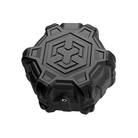 AW Custom Adaptive Drum Magazine For WE M4 series GBB - (Black)