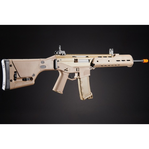 Atlas Custom Works Masada DMR Polymer AEG w/ Integrated Cheek Riser - TAN
