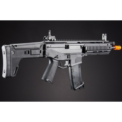 Atlas Custom Works Masada Polymer CQB AEG w/ Side-Folding Stock - BLACK