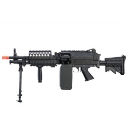 A&K MK46 M249 Saw Light Machine Gun w/ Polymer Receiver