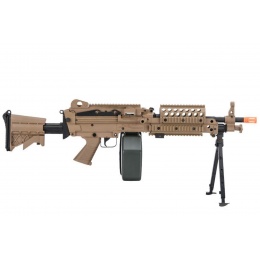 A&K MK46 M249 Saw Light Machine Gun w/ Polymer Receiver