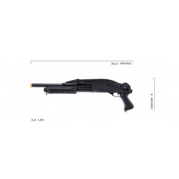 UK Arms Pump Action Spas 12 Hybrid w/ Foldable Stock (Color: Black)