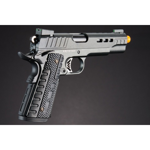 Ascend Airsoft KP1911 Custom Gas Blowback Airsoft Pistol - (Black)