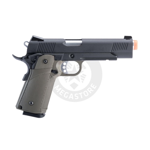 KJW Full Metal Custom 1911 Tactical HI-CAPA Gas/CO2 Blowback