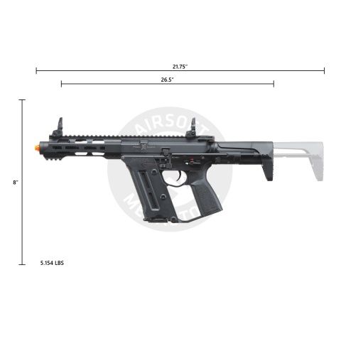 KSC STRAC TEG AEG Sub Machine Gun - (Black)