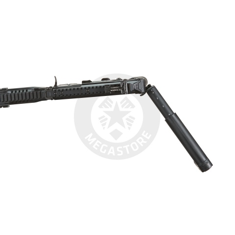 LCT AK LCK-12 Stamped Steel Airsoft AEG w/ Side-Folding Stock Tube & GATE ASTER V2 SE Expert - (Black)