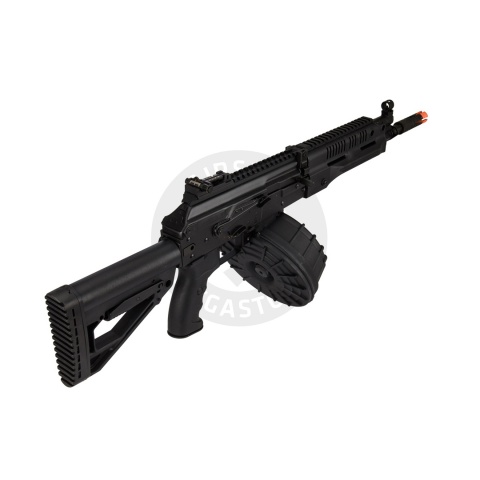 LCT LCK-16 Steel AEG Rifle w/ ASTER V2 SE Expert & Side-Folding Stock (Black)