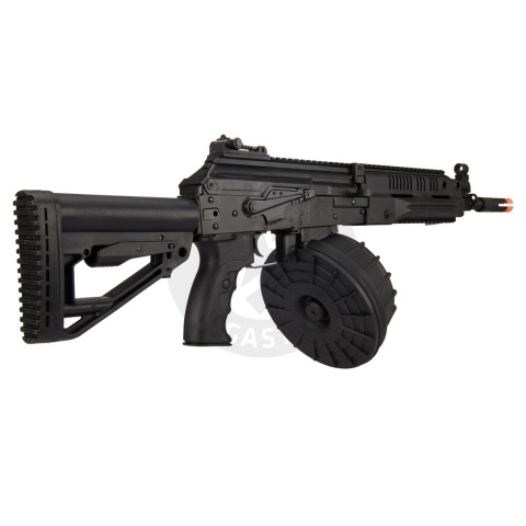 LCT LCK-16 Steel AEG Rifle w/ ASTER V2 SE Expert & Side-Folding Stock (Black)