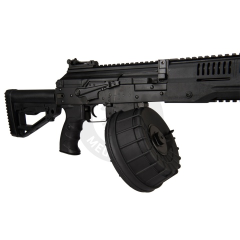 LCT LCK-16 Steel AEG Rifle w/ ASTER V2 SE Expert & Side-Folding Stock (Black)