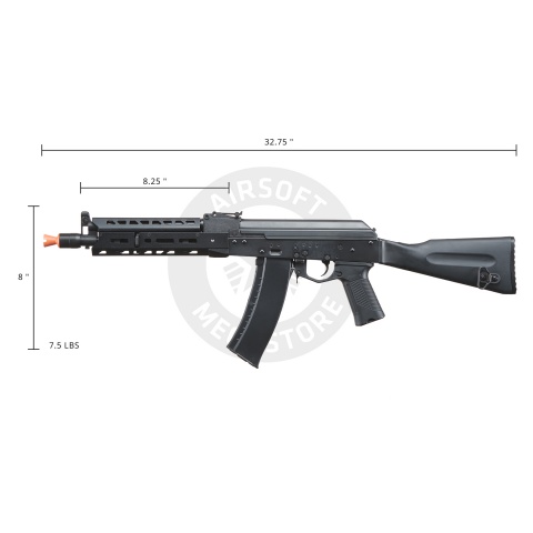 LCT LCKM Steel Airsoft AEG Rifle w/ ASTER V2 SE Expert & Full Stock - (Black)